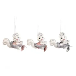 Ballerina Squirrel Ornament 3 Assorted B 97962