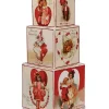 Bethany Lowe TP4142 Sweetheart Blocks Set of 3