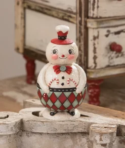 Double Cane Conrad Jar JP1043 Bethany Lowe