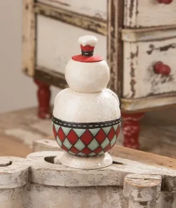 Double Cane Conrad Jar JP1043 Bethany Lowe