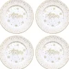 Easy Life Tableware Set 4 Porcelain dessert plates 19 cm