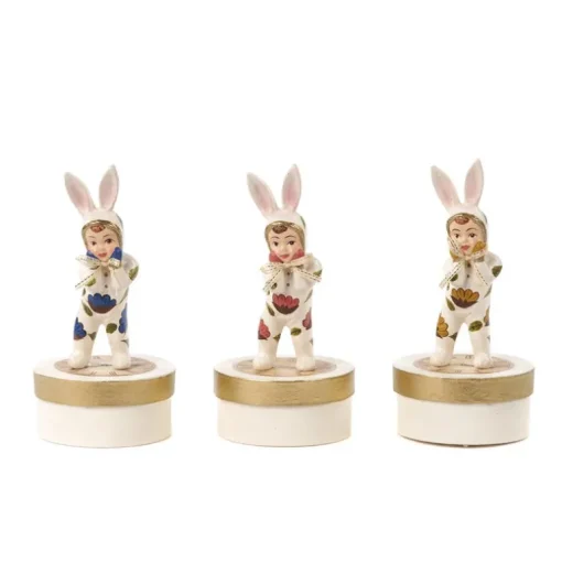 Flower Bunny Kid Box 3 Assorted B 96406