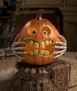 Funny Face Jack O'lantern TD1204 Bethany Lowe