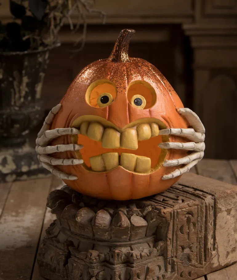 Funny Face Jack O'lantern TD1204 Bethany Lowe