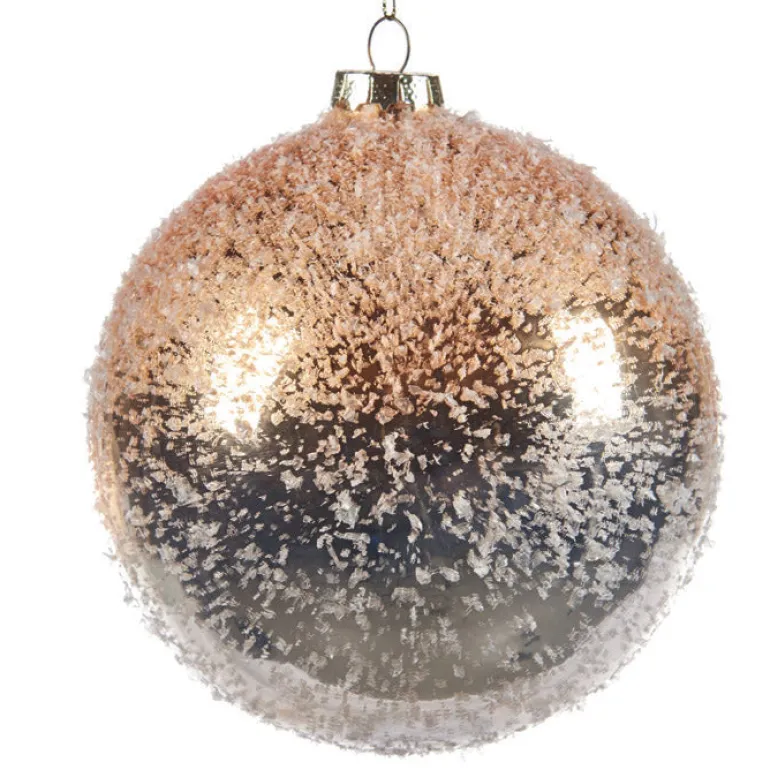 Glass Snow Top Gradient Ball P 36882