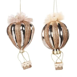 Glass Striped Air Balloon 2 Assorted TR 27205