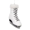 Glitter Furry Ice Skate Ornament PL 52063