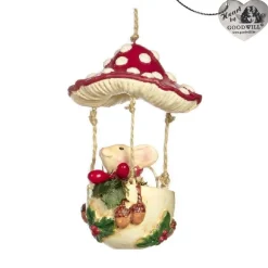 Goodill Belgium 2020 B 93159 Squirrel In Mushroom Hot Air Balloon
