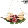 Goodill Belgium 2020 B 93156 Woodland Tea Party Mice On Leaf