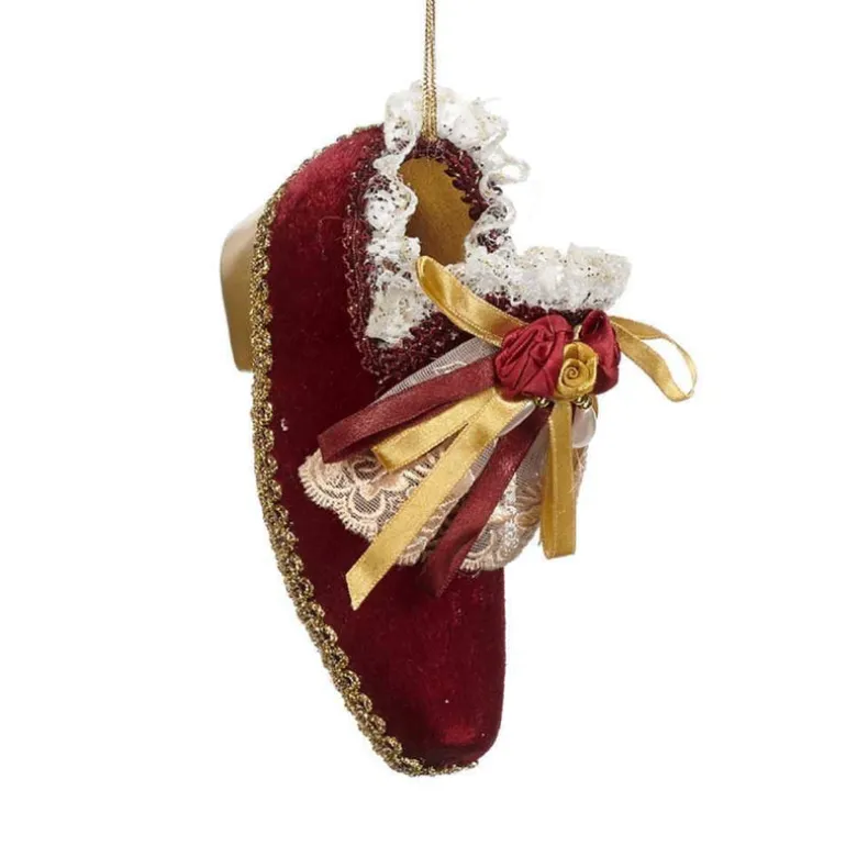 Goodwill Belgium BR 37102 Fabric Victorian Shoe Pincushion 2 Assorted