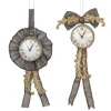 Goodwill Belgium J 63055 ROYAL TART.HOUNDST.CLOCK ORN ASS/2 BRWN 21CM