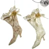 Goodwill Belgium Lace Lady Boot Ornament 2 Assorted TR 26029