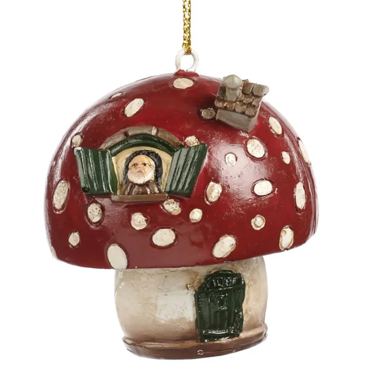 Goodwill Belgium MC 36469 Mushroom House Ornament