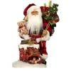 Goodwill Belgium SB 59172 Led Lit Fabric Santa Climbing Chimney (B/O)