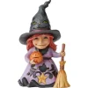 Jim Shore Welcome The Magic (Friendly Witch Pint-Sized Figurine) 6004331