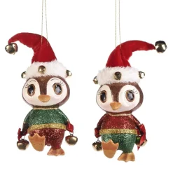Jingle Penguin Ornament 2 Assorted B 97450