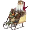 Katherine's Collection Santa in Woodland Sleigh KC C 18-741669