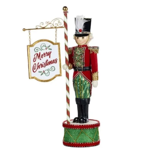 KC 28-028760 Katherine's Collection Toyland Nutcracker Sign