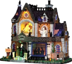 Lemax Crowley Hall, With 4.5V Adaptor 35552 Lemax Spooky Town