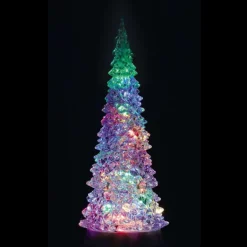 Lemax Crystal Lighted Tree, 4 Color Changeable & Color Transformation, Xl, B/O (4.5V) 94510 Lemax General