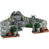 Lemax Grey Gargoyle Gardens, Set Of 6 83350 Lemax Spooky Town