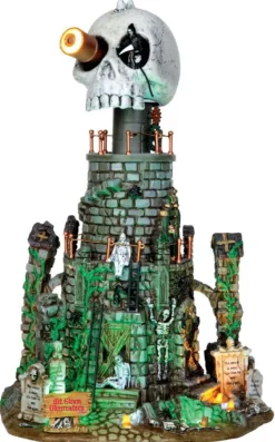 Lemax Mt. Gloom Observatory, With 4.5V Adaptor 45672 Lemax Spooky Town