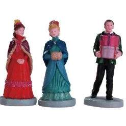 Lemax New Holiday Hats Set Of 3 82597 Lemax Figurines