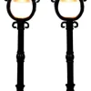 Lemax Parisian Street Lamp Set Of 2 44757 Lemax Light Accessories