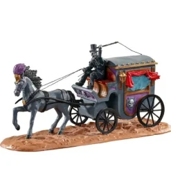 Lemax Phantom Coach 03517 - Lemax Spooky Town Halloween Village