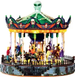 Lemax Scary-Go-Round, With 4.5V Adaptor 34605 Lemax Spooky Town