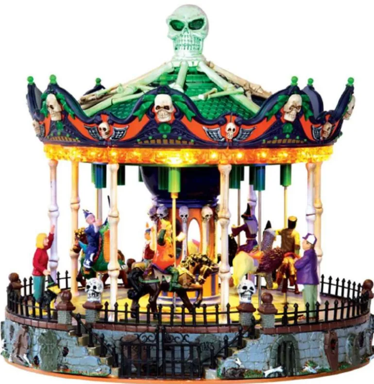 Lemax Scary-Go-Round, With 4.5V Adaptor 34605 Lemax Spooky Town