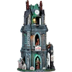 Lemax The Bloody Belfry, With 4.5V Adaptor 65121 Lemax Spooky Town