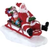 Lemax Village 72549 Sledding With Santa 72549