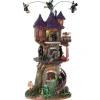 Lemax Witches Tower, With 4.5V Adaptor 85301 Lemax Spooky Town