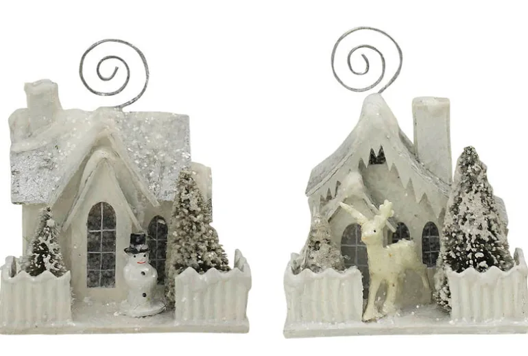LG1770 Bethany Lowe Ivory Cottage Placecard Holder