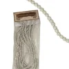 LG4442 Bethany Lowe Platinum Glitter Garland