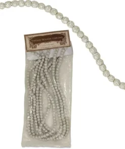 LG4442 Bethany Lowe Platinum Glitter Garland