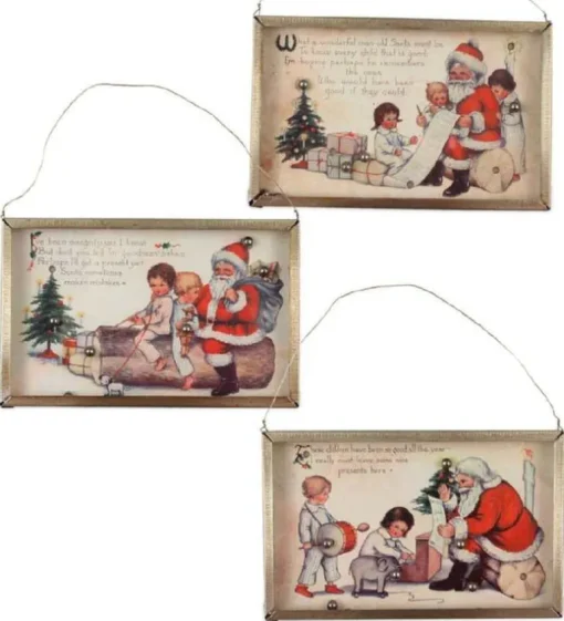 LG2654 Bethany Lowe Santa with Children Game