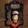 LO6464 Bethany Lowe Skeleton Wall Plaque