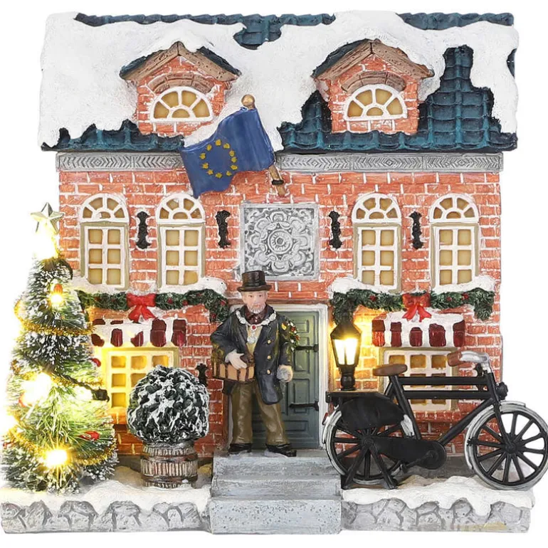 Luville Collectables City Hall battery operated 1084798