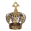 Metal Jewel Crown Ornament TR 27178