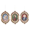 Paper Royal Animal Ornament 3 Assorted Y 63218