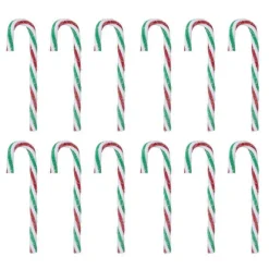 RAZ Imports Box Of Red And Green Candy Canes 4014139