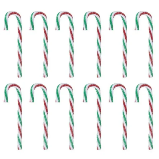 RAZ Imports Box Of Red And Green Candy Canes 4014139