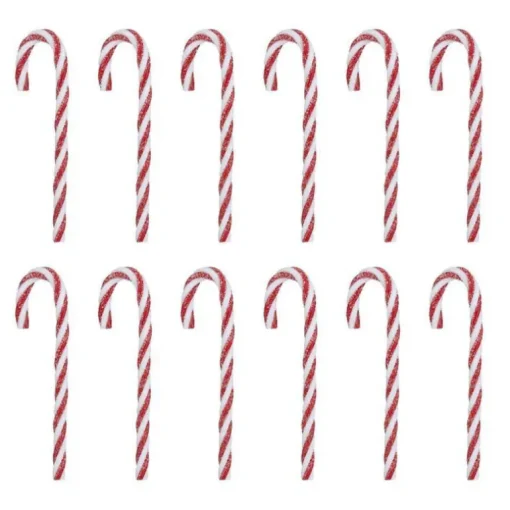 RAZ Imports Box Of Red And White Candy Canes 4014140