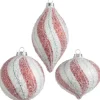 RAZ Imports Iced Peppermint Ornament 4022848
