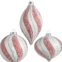 RAZ Imports Iced Peppermint Ornament 4022848