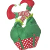 Raz Imports 20inch Animated Musical Elf Legs 4116344 Green