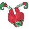 Raz Imports 20inch Animated Musical Elf Legs 4116344 Red