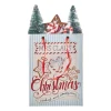 Raz Imports 7.75inch Mrs Claus Christmas Shopping Bag Ornament 4119022